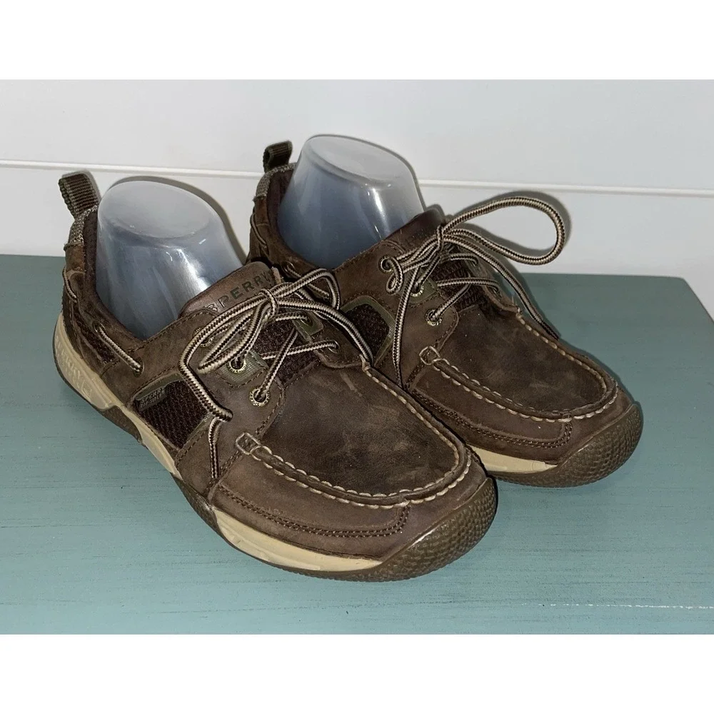 Sperry Top-Sider Billfish 3-Eye Brown Boat‎ Shoe Men's size 8 Medium